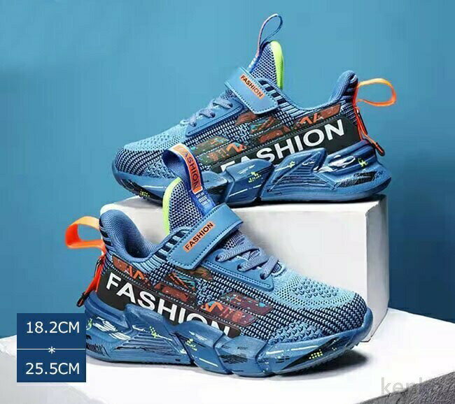 【送料無料】スニーカー ゆったり キッズ 靴 ジュニア 男の子 シューズ 子供靴 ボールシューズ 速乾ガールズシューズ スポーツ 軽量 通園 通学プレゼント