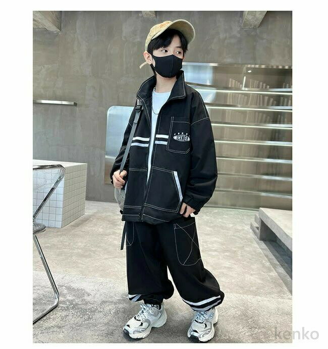 【送料無料】ジャージ 上下 ジュニア キッズ 男の子 女の子 セットアップ ブリスタースーツ 上下セット 子供セット 120cm 130cm 140cm 150cm 160cm 170cm 3