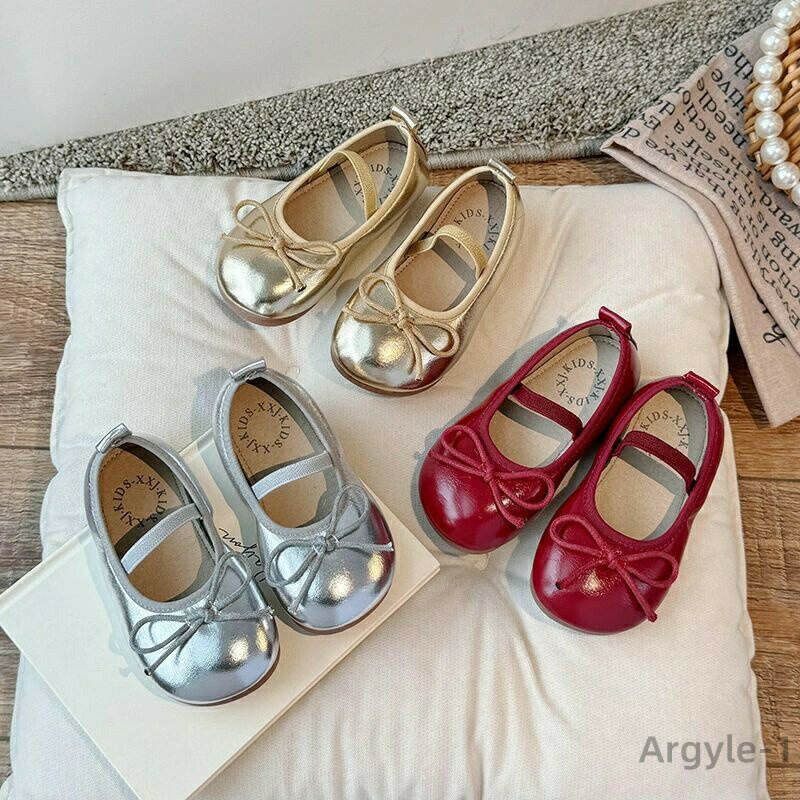 Formal Shoes - 【送料無料】女の子 キッズ 子供靴 子ども こども パンプス バレエシューズ 蝶結び ピアノ発表会 ジュニア 女児 シューズ リボン