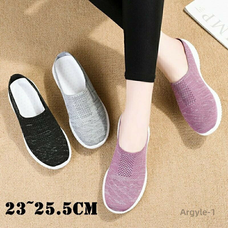 樂天商城 - 【送料無料】メッシュ スリッポン スニーカー レディース かかとなし シューズ レディース 靴 ナースシューズ レディース 軽量 軽い
