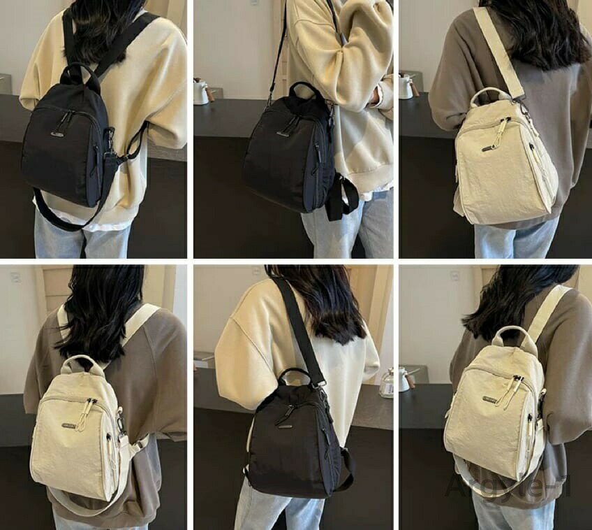 商品情報素材/材質商品情報商品名: 2way リュック レディース バッグ トートバッグカラー: ブラック ベージュ素材: ポリエステルサイズ/寸法サイズ表画像ご参照ください。サイズ:高さ：29センチ　　幅：22センチ　　マーチ：11センチ...