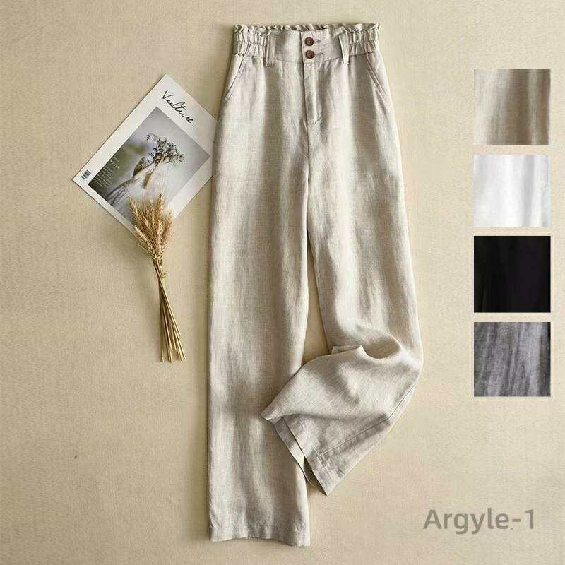 樂天商城 - 【送料無料】パンツ ワイドパンツ リネンパンツ レディース ボトムス 綿麻 リネン ロング スカーチョ ガウチョパンツ 体型カバー 春 夏
