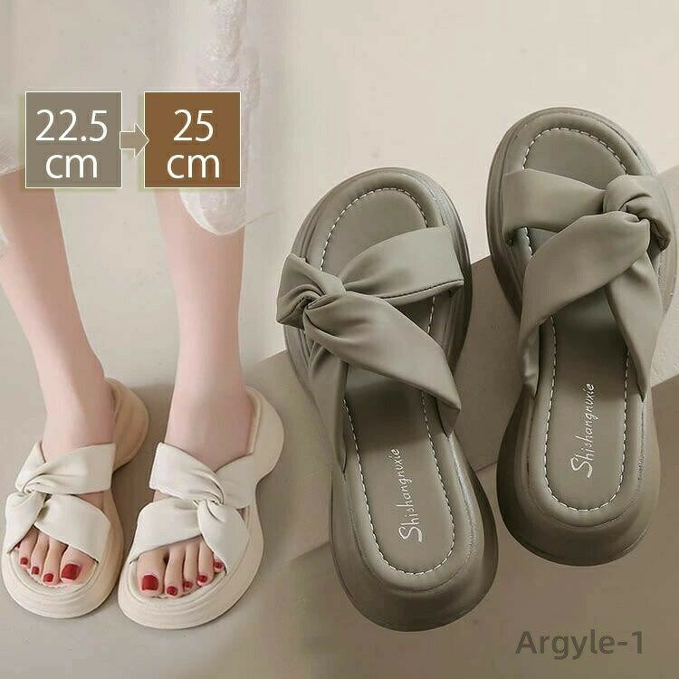 【送料無料】スポーツサンダル レディース スリッパ 厚底 厚底サンダル サンダル ベルクロ おしゃれ ビーチサンダル スリッパ 軽量 厚底靴