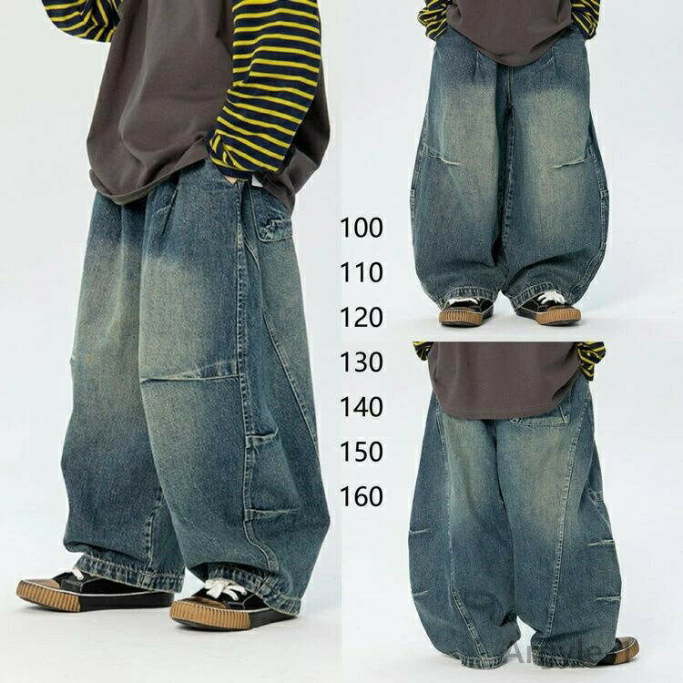 【送料無料】子供服 男の子 ジーンズ 秋着 新作 学生 デニムパンツ 男の子 ジーンズ デニム 学生 キッズ用 男の子 ロングパンツ