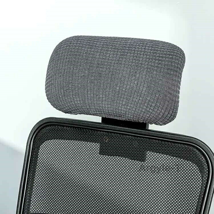 【ポイント最大8倍】【送料無料】オフィスチェア ヘッドレストカバー 枕カバー ストレッチ性 着脱簡単 伸縮素材 防水 オフィス用 事務椅子 水洗いOK シンプル