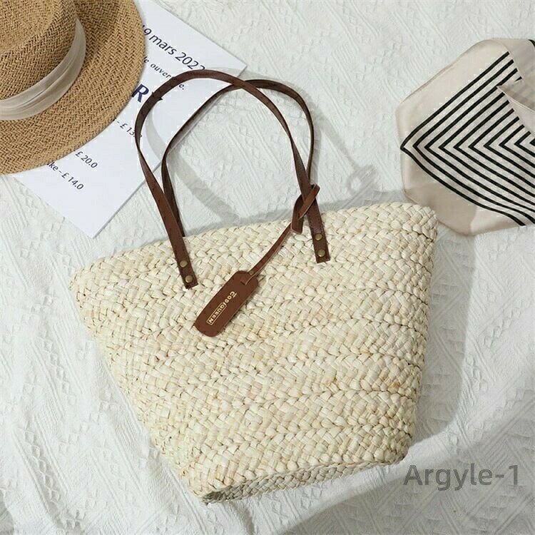 Straw Bags - 【送料無料】レディース バック バッグ 鞄 かばん カバン レディース トートバッグ 草編みバッグ 手提げバッグ 麦わらバッグ バッグ 通勤