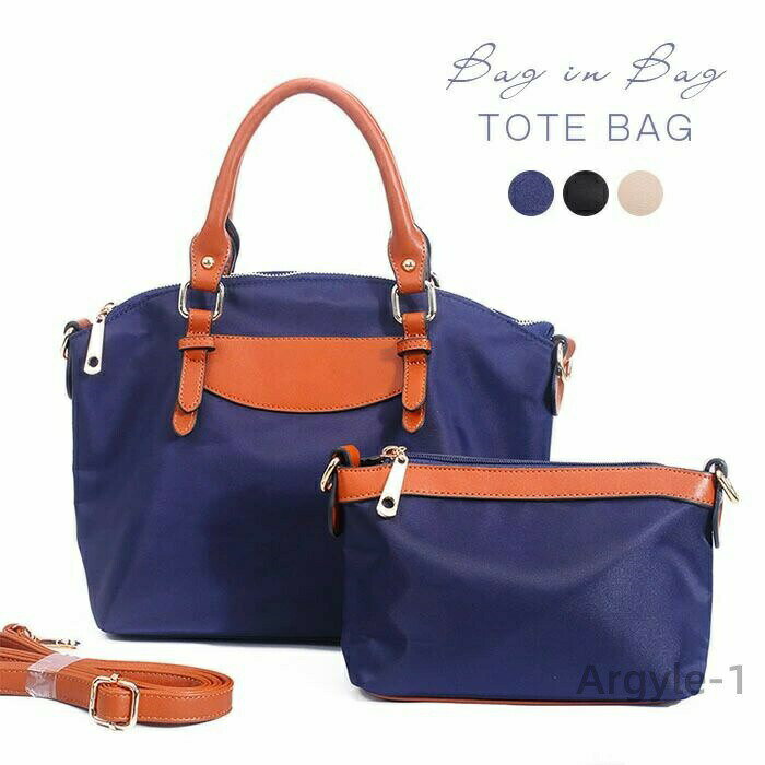 【送料無料】トートバッグ レディースバッグ カバン a4 軽量 大きめ 大容量 インナーバッグ付き 高密度ナイロン ショルダーバッグ 通勤バッグ