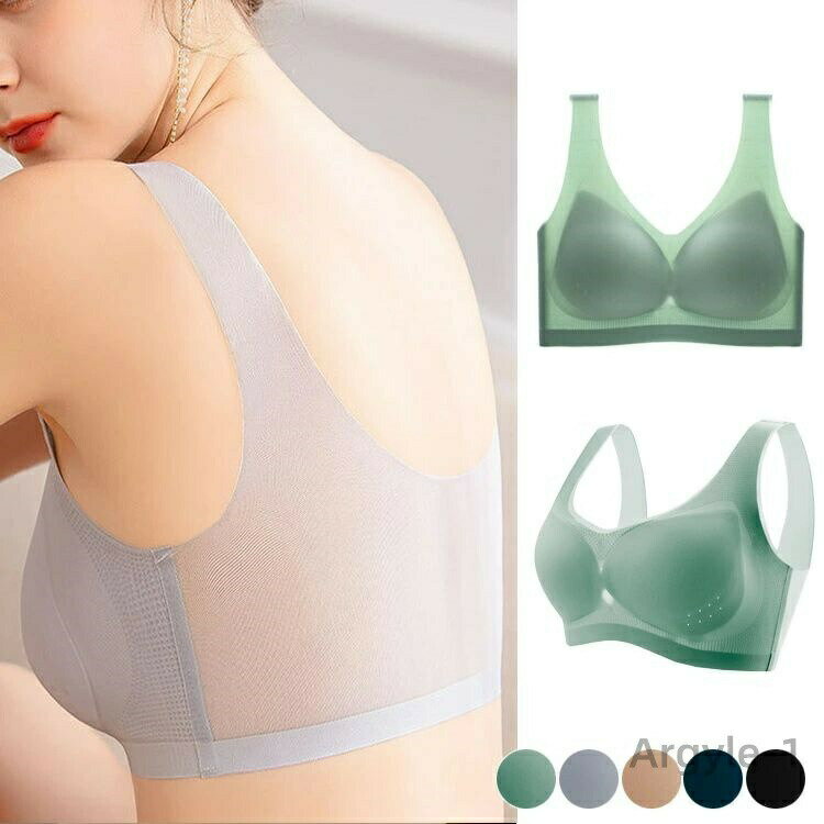 【送料無料】脇高 涼しい 快適 グリーン 大きいサイズ ノンワイヤー 薄手 スポーツブラ ベージュ 黒 スポーツ 夏 通気性 フルカップ バストア