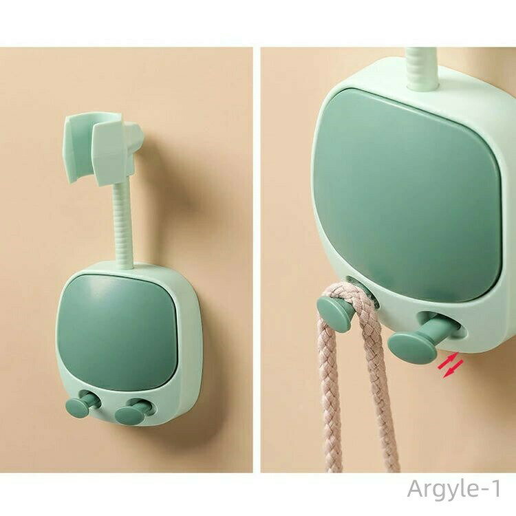 【送料無料】マウントブラケットとフック シャワーホルダー 壁掛けブラケット シャワーブラケット シャワーヘッドホルダー