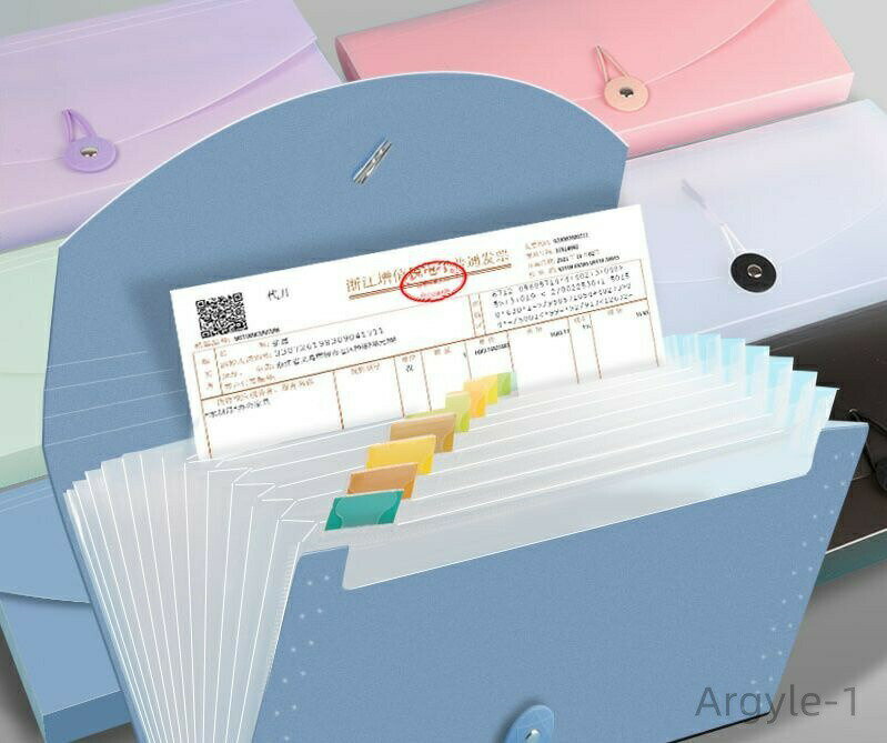 【送料無料】分類 ファイル じゃばら式 アコーディオンファイル ドキュメント 伝票 13ポケット 領収証 片づけ ドキュメントファイル まとめ