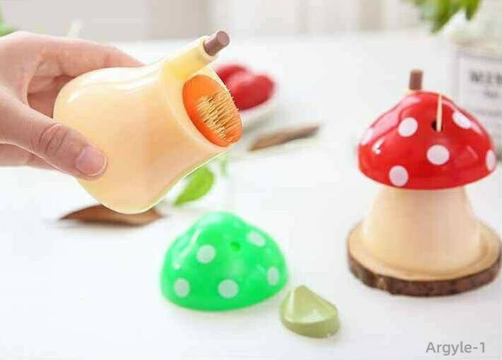 【送料無料】 爪楊枝入れ キッチン雑貨 キノコ ピックケース 可愛い 楊枝ケース フ...