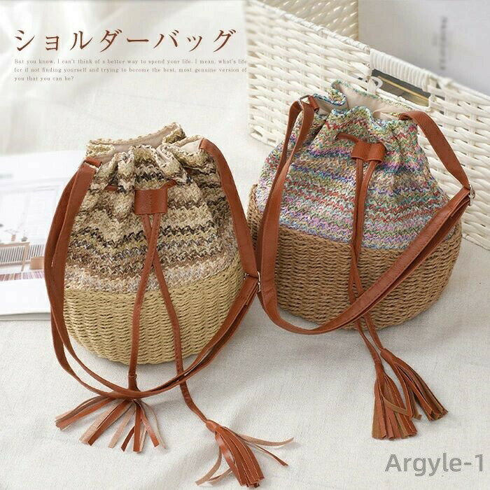 【送料無料】かごバッグ レディース 巾着バッグ カゴバッグ 春 夏 ショルダーバッグ バケツバッグ ショルダーバッグ ミニ かばん 小さめ