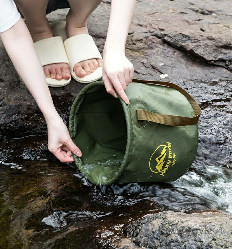 【送料無料】折りたたみバケツ キャンプ バケツ 20L 大容量 水汲み 水の入れ物 洗...