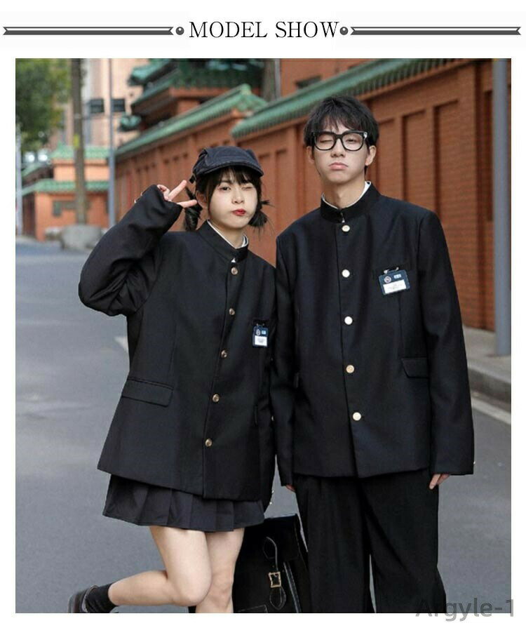 【送料無料】ジュニア ズボン ブレザー 上着 スーツ スクール 中学生 高校生 上下セット 男子制服 上下セット 学ラン 男子高生 制服