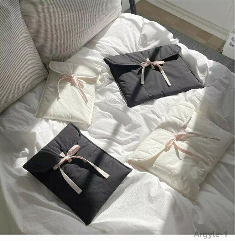 【送料無料】タブレットケース 汎用 11インチ 13インチ リボン飾り 可愛い グッズ ポーチ 可愛い ランドセル gigaスクール おしゃれ 新生活