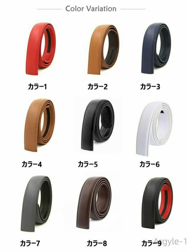 【送料無料】ベルトのみ ゴルフ バックルなし ...の紹介画像2