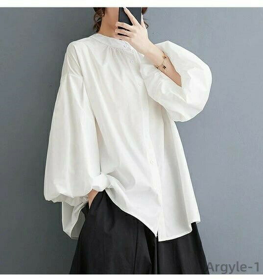 樂天商城 - 【送料無料】ミドル 大人可愛い ブラック 白 切り替え レディース 秋 春 トップス シャツ 長袖 ブラウス チュニック