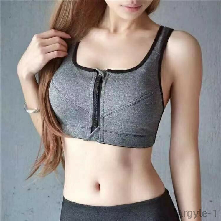 【送料無料】吸汗 前開き レディース ランニング 大きいサイズ 揺れない スポブラ