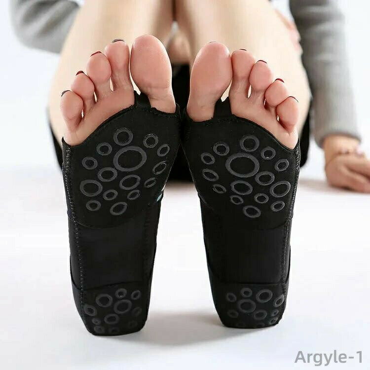 【送料無料】ヨガ靴下 つま先なし 滑り止め エクササイズ 通気 おしゃれ ヨガ 伸縮性 ヨガウェア 滑り止め付 靴下 つま先なし ヨガグッズ 2