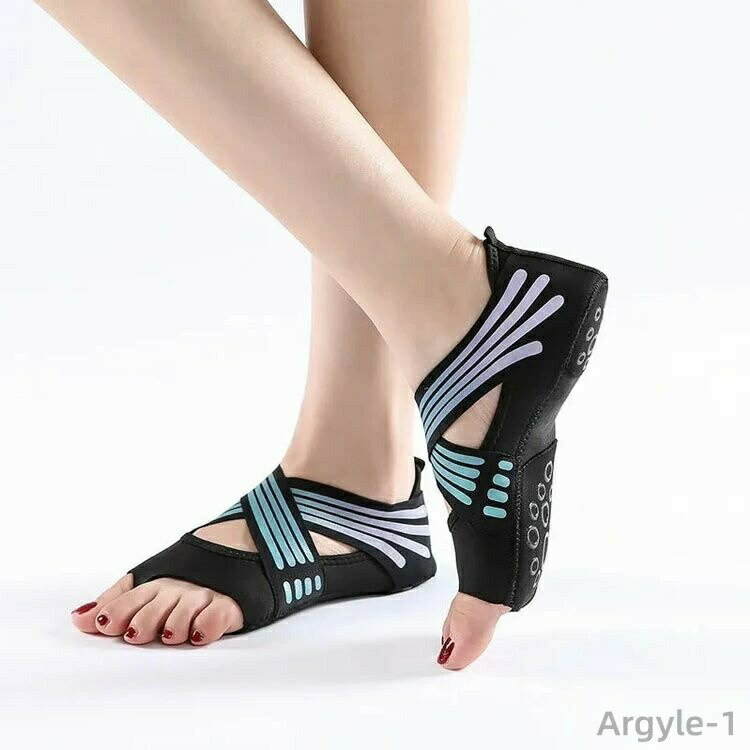 【送料無料】ヨガ靴下 つま先なし 滑り止め エクササイズ 通気 おしゃれ ヨガ 伸縮性 ヨガウェア 滑り止め付 靴下 つま先なし ヨガグッズ 3