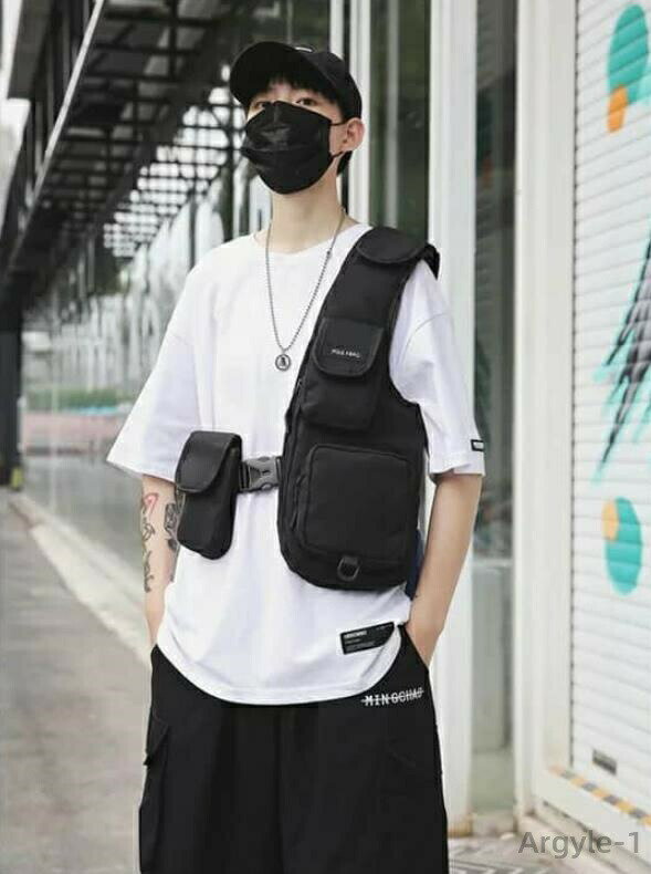 【送料無料】ペアベスト トレイルランニング 2ways 韓国風 アウトドア 手ぶらベスト ベスト レディース バックパックベスト 斜めがけ メンズ