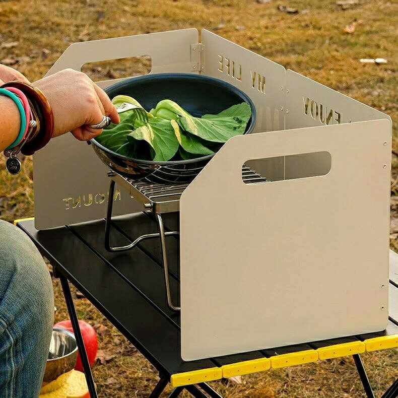 【送料無料】調理 料理 BBQ キャンプ 省スペース コンパクト 調理 料理 屋外 風除...