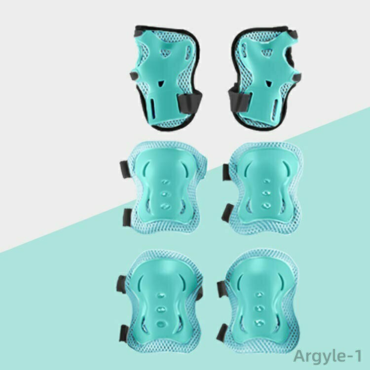 【送料無料】自転車 子供 キッズ 保育園 膝 手首 6点セット プロテクター 幼稚園 小学生 パッド サポーター ローラースケート 肘