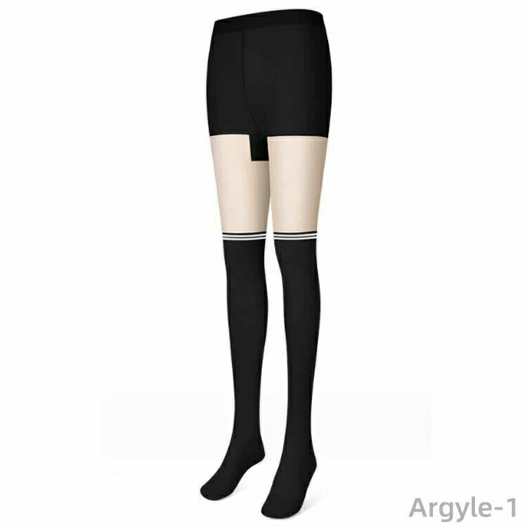 【送料無料】ペチパンツ タイツ ソックス ニーハイ ゴルフウェア フェイクニーハイ...
