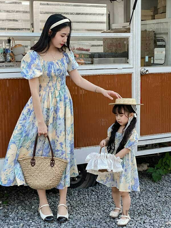 【送料無料】ワンピース 子供 親子 子どもワン...の紹介画像2