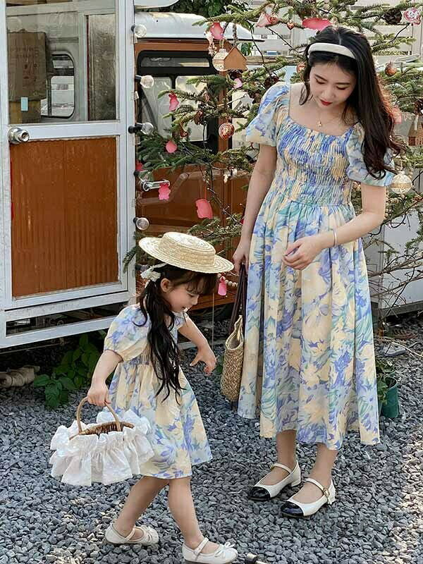 【送料無料】ワンピース 子供 親子 子どもワン...の紹介画像3