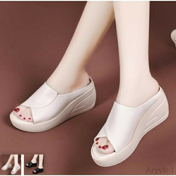 【送料無料】サンダル レディース ウェッジソール ミュールサンダル オープントゥ 大 靴 通勤 おしゃれ..