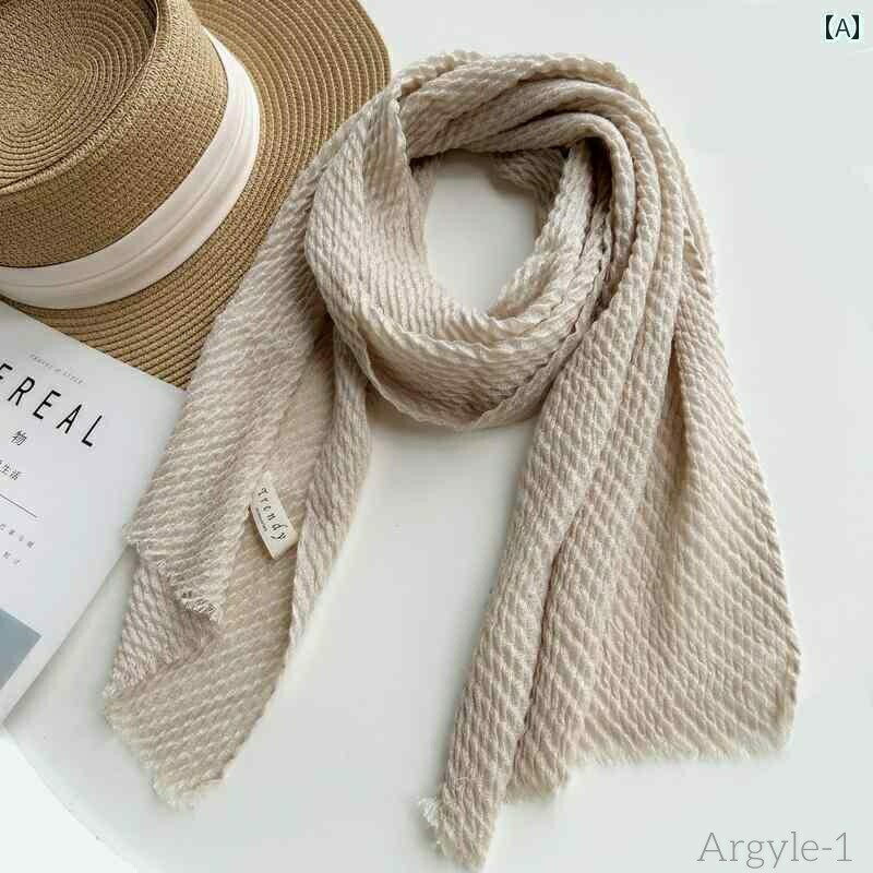 【送料無料】ストール 薄手 春秋 レディース 母の日 ギフト おしゃれ コットン リネン 韓国 アウトドア..