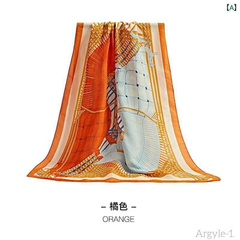 【送料無料】ロングスカーフ 長方形 レディース 春秋 韓国 プリント 冷房対策 ショール ビーチ 日よけ ..