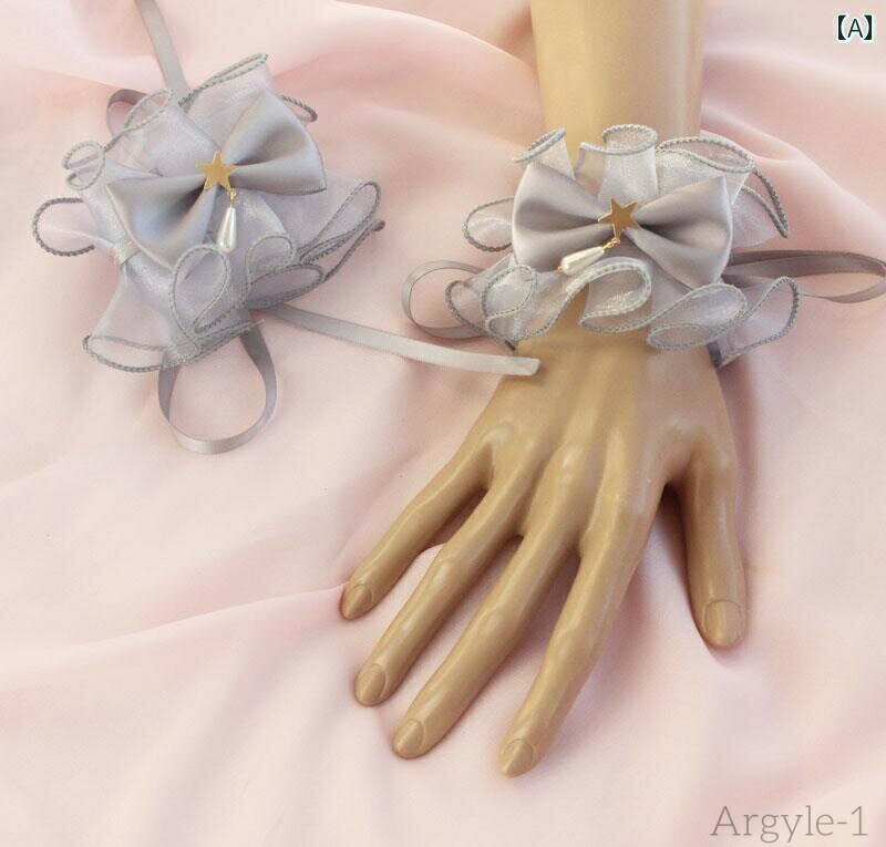 【送料無料】ロリータ ファッション コスプレ ヘアアクセサリー かわいい ガーリー エンジェル ストリート ヘッド ドレス スター ピッキング マジック グレー