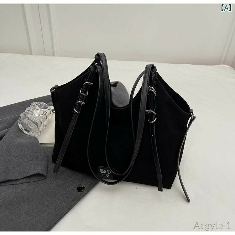 【送料無料】レディース バッグ 普段使い レトロ つや消し 大容量 秋冬 カジュアル 通勤 ショルダー シ..