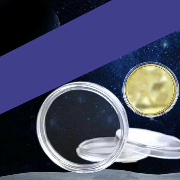 【送料無料】カプセル プラチナコイン 銀貨 金貨 収納 保管 貨幣 硬貨 記念貨古銭 ...