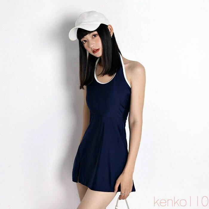 【送料無料】水着 レディース ワンピース 夏 体型カバー ショートパンツ 大きいサイズ 女性 スクール スイムウェア 高校生 大学生 オトナ女子 韓国 着痩せ セクシー 可愛い