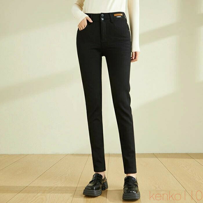 【送料無料】パンツ レディース レギパン レギンスパンツ 裏起毛 9分丈 スキニー デニム スリム ストレッチ デニムパンツ 春 秋 冬 伸縮性 ジーンズ あったか 大きいサイズ