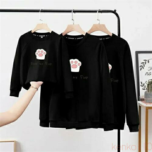 【送料無料】親子 ペアルック 赤ちゃん トレーナー 親子 ペアルック 綿 親子ペアルック パーカー 秋 冬 トップス ゆったり ママ 親子 ペアルック 女の子 冬 ペアルック ブラ