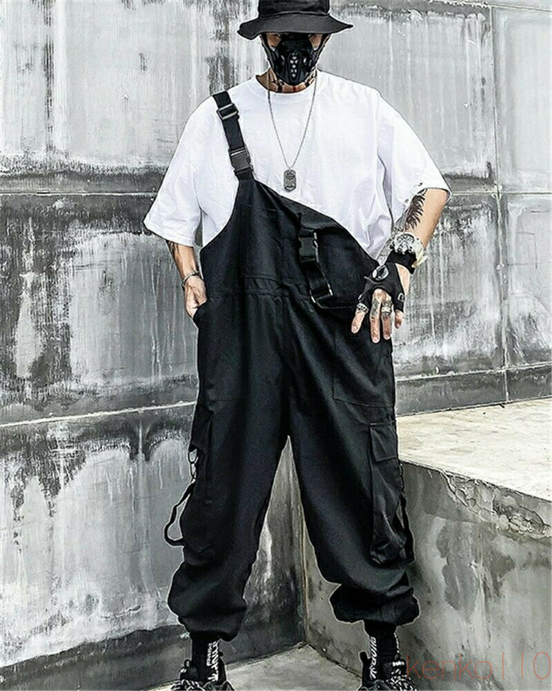 【送料無料】オーバーオール メンズ サロペット ワイド カジュアル レトロ 大きいサイズ ゆったり ワークマン 秋 パンツ つなぎ 秋冬 おしゃれ 作業着 オールインワン ボトム