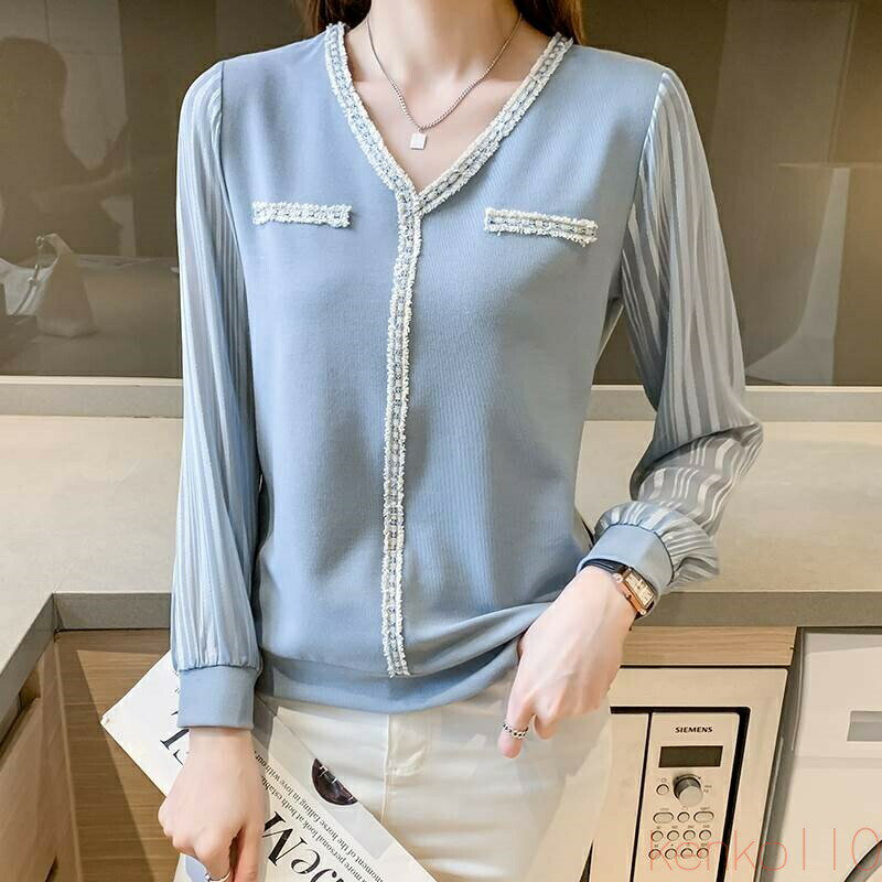 樂天商城 - 【送料無料】カーディガン レディース トップス S M L XL 2XL グレーブルー 灰色 青 大人カラー くすみカラー パステルカラー ニット Vネック フロントボタン 前開き 秋 冬