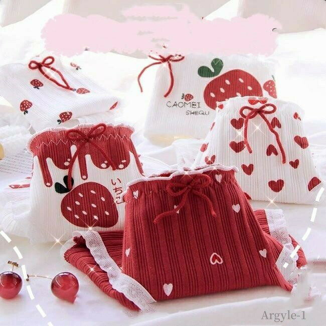 【送料無料】ランジェリー 通気性 ショーツ コットン かわいい 超盛 柔らかくパンツ 婦人肌着 下着 100%棉 5枚セット レディース ショーツ