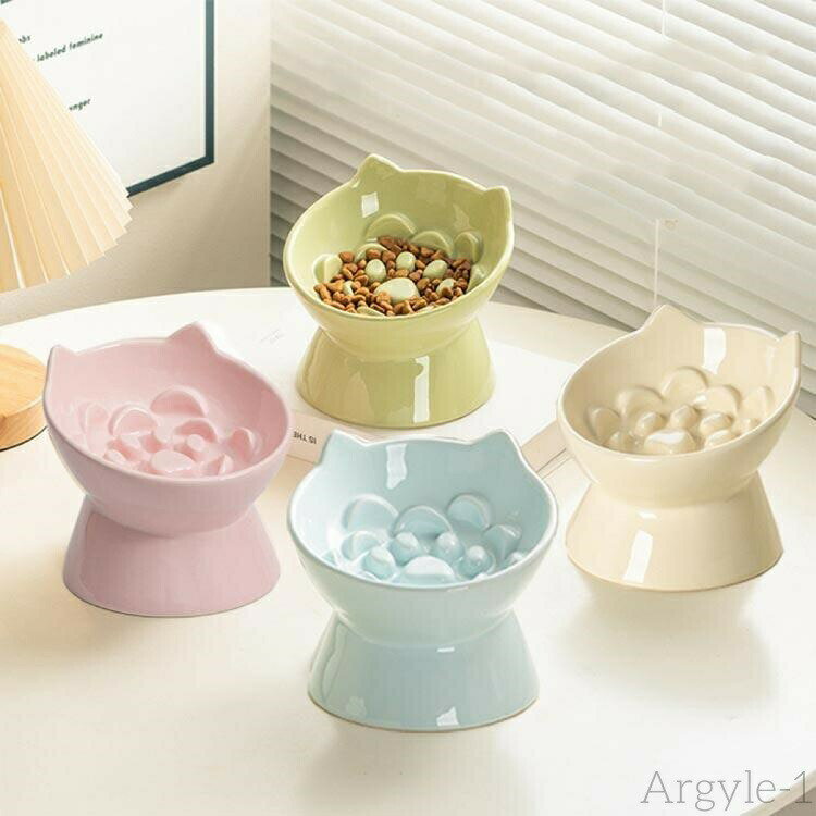 【送料無料】傾斜 早食い防止 犬 フードボウル 犬 おしゃれ エサ台 滑り止め 餌入れ 皿 ご飯皿 凸凹 猫..