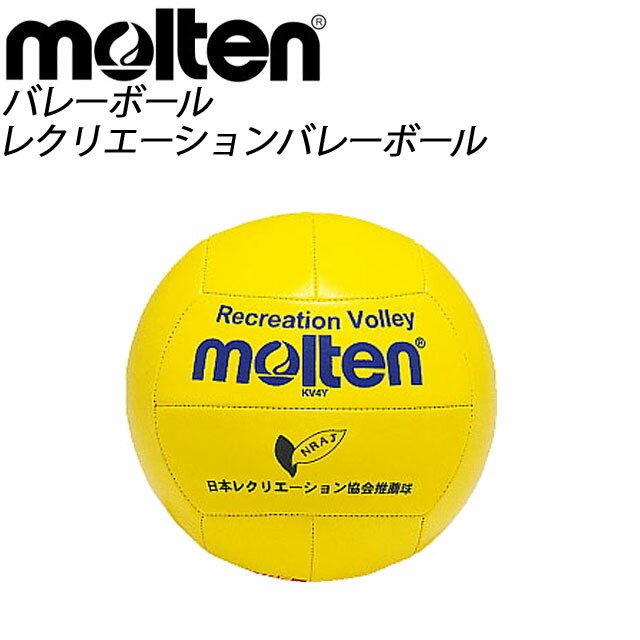molten (モルテン) レクリエーションバレー ボール 4号球 KV4Y