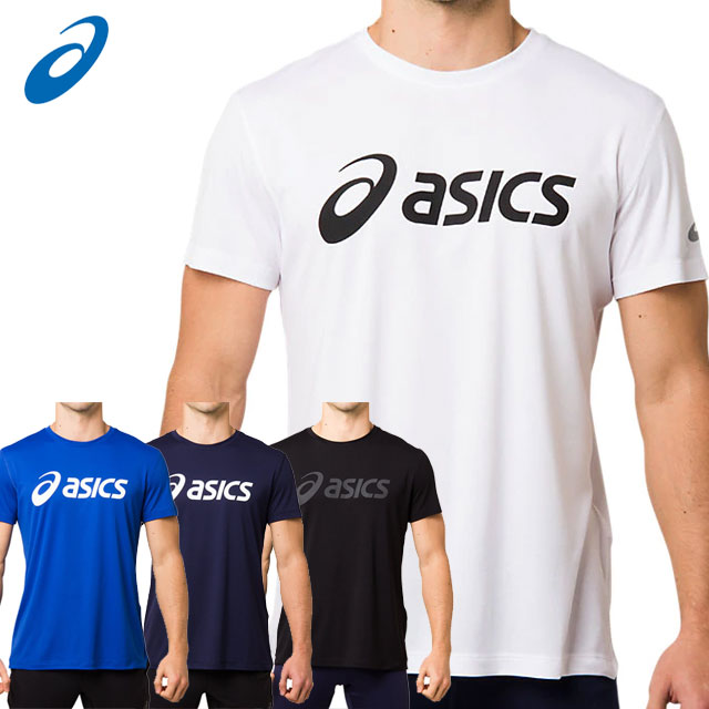 ネコポス アシックス 半袖シャツ メンズ ランニング グラフィック ショートスリーブトップ 2011A646 asics Tシャツ 軽量なストレッチニット素材 レギュラーフィット トレーニングウエア トップス スポーツ