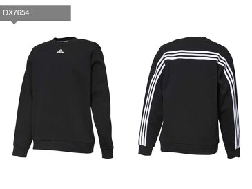 アディダス メンズ トレーナー M MUSTHAVES 3STRIPES クルー スウェット 長袖 丸首 トレーニング adidas FWQ72