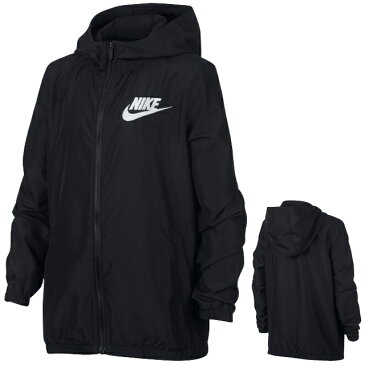 ☆ナイキ ジュニア ジャケット パーカー ジップアップ ジュニア YTH ウーブン ジャケット フード付き AJ5847 NIKE あす楽