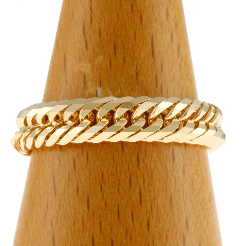 喜平 リング・指輪 12DCT 12面トリプル 10号 18金 K18ゴールド ユニセックス 新品キヘイ 配達時転送不可商品