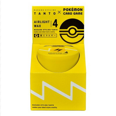 ポケモンカードコラボ オリジナル プロモカードパック 付き ナカノ スタイリング タント エアライトワックス　4　PO ポケットモンスタ Pokemon