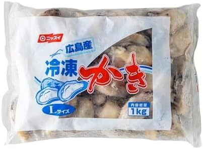 コストコ ニッスイ 広島産 冷凍粒かきLサイズ 1kg 1袋 ...